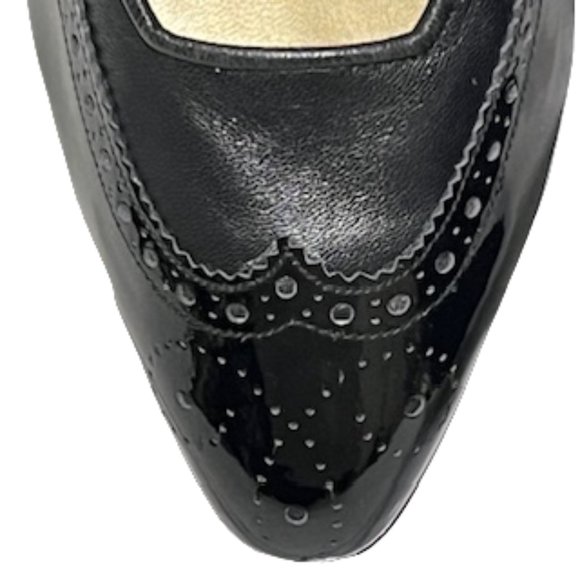 SESTO MEUCCI OLE Black Patent Leather Flats 5.5M - Picture 10 of 16